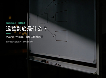 运营是什么？如何理解运营？互联网运营的本质与工作流程